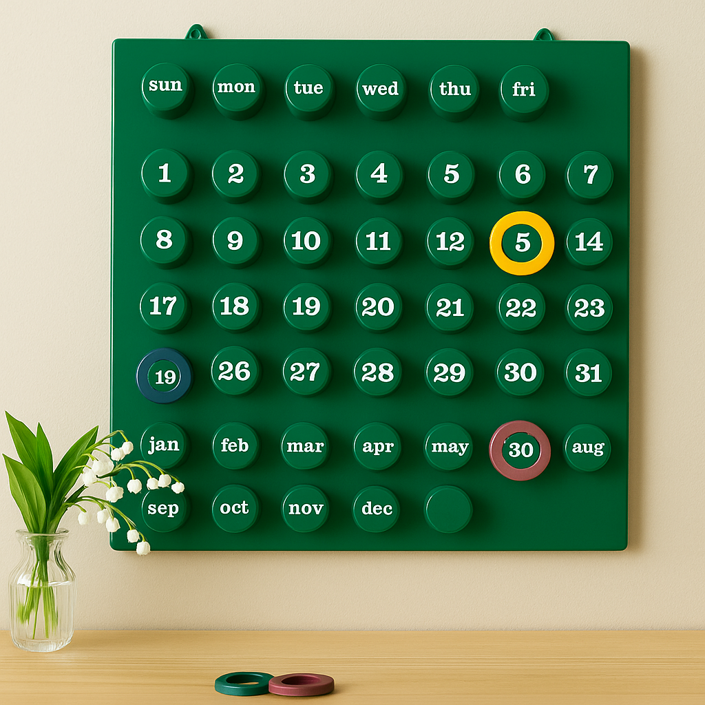 ChronoRing | Tidsløs vægkalender