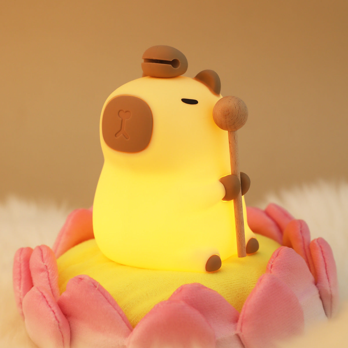 GlowPals - Charmerende tegneserieagtig dyrenatlampe