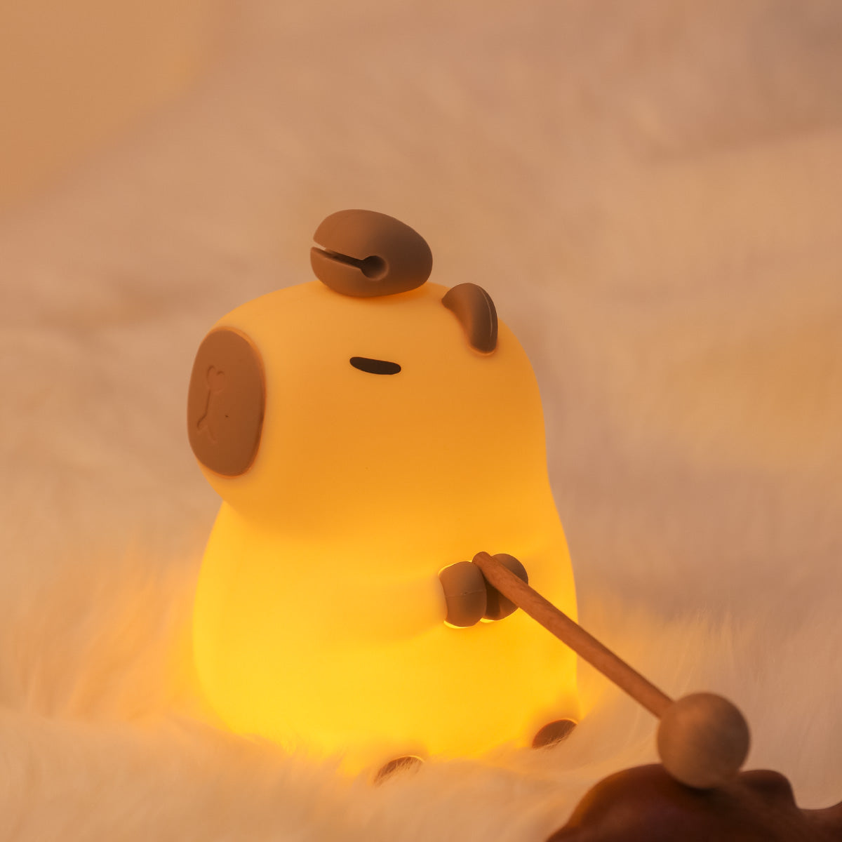 GlowPals - Charmerende tegneserieagtig dyrenatlampe