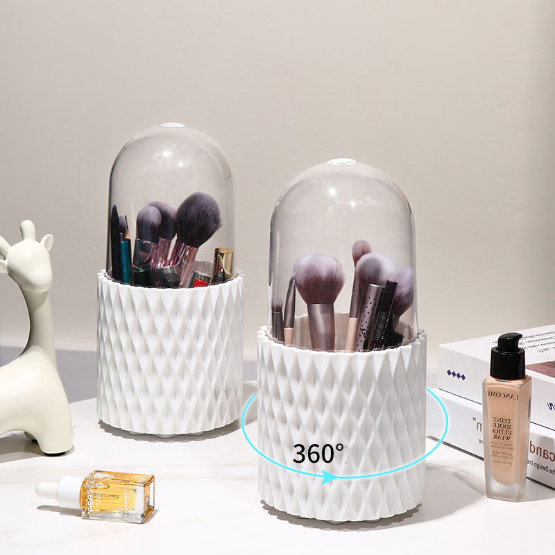 GlamSpin - Roterende makeupbørste og kosmetisk arrangør