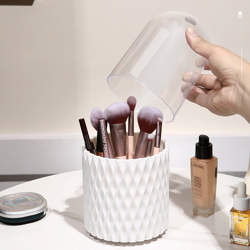 GlamSpin - Roterende makeupbørste og kosmetisk arrangør