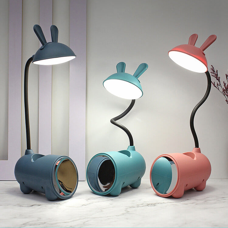 LumiBunny - LED-bordlampe med touch-kontrol og kuglepenholder
