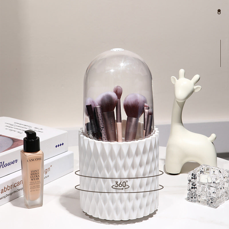 GlamSpin - Roterende makeupbørste og kosmetisk arrangør