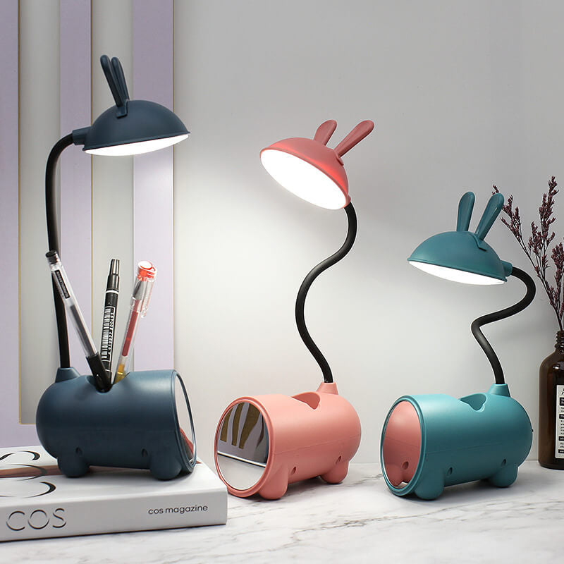 LumiBunny - LED-bordlampe med touch-kontrol og kuglepenholder
