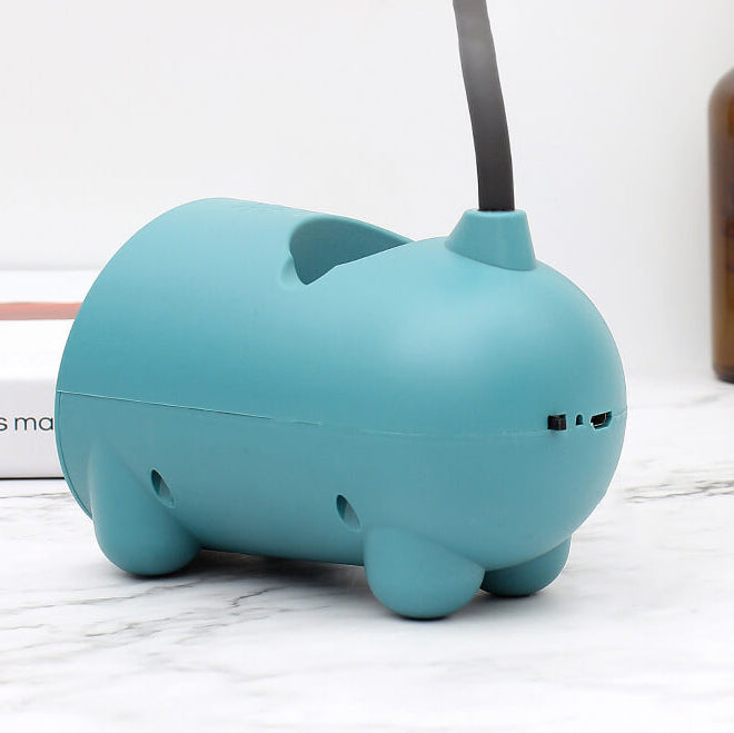LumiBunny - LED-bordlampe med touch-kontrol og kuglepenholder