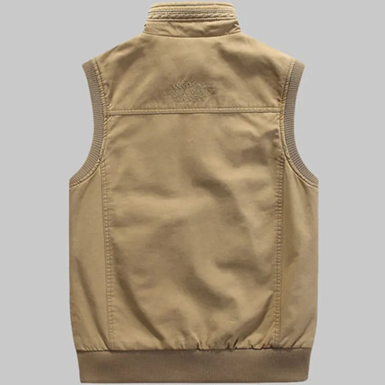 Martin - Mænds Utility ærmeløs jakke med multi-pocket design