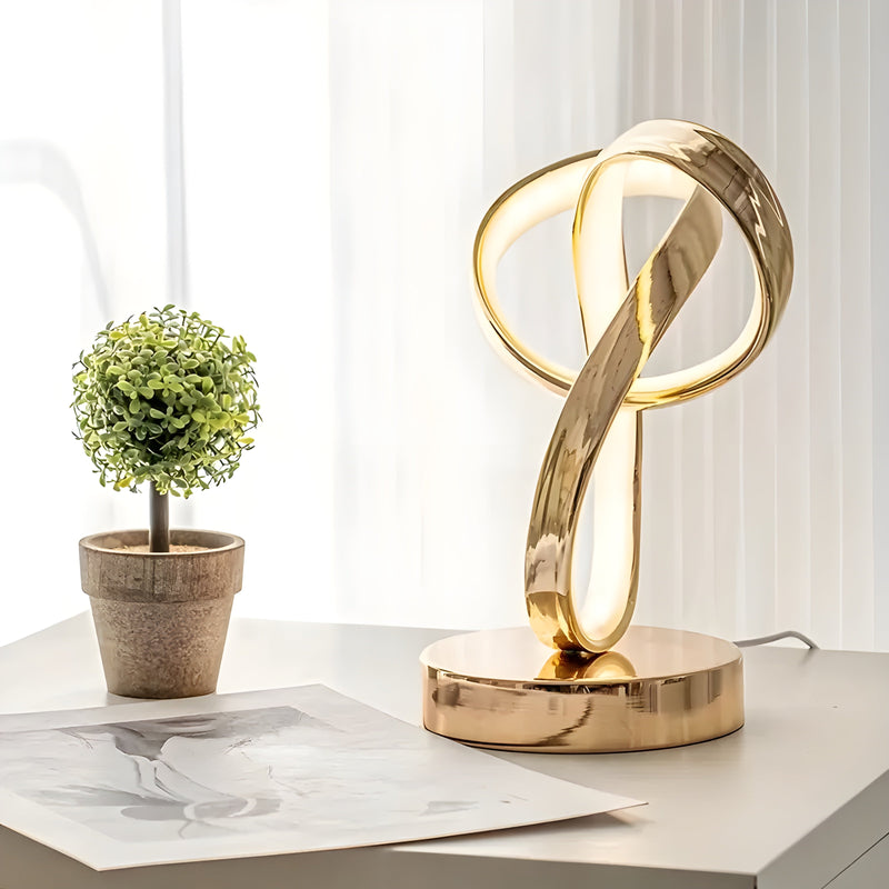 Ring - slank, moderne bordlampe