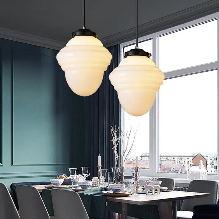 GeoGlow Elegant Geometrisk Hængelampe – Perfekt til Moderne Indretning