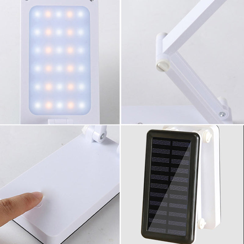 SolarFlex – Foldbar LED-lampe med Justerbar Lysstyrke og Solopladning