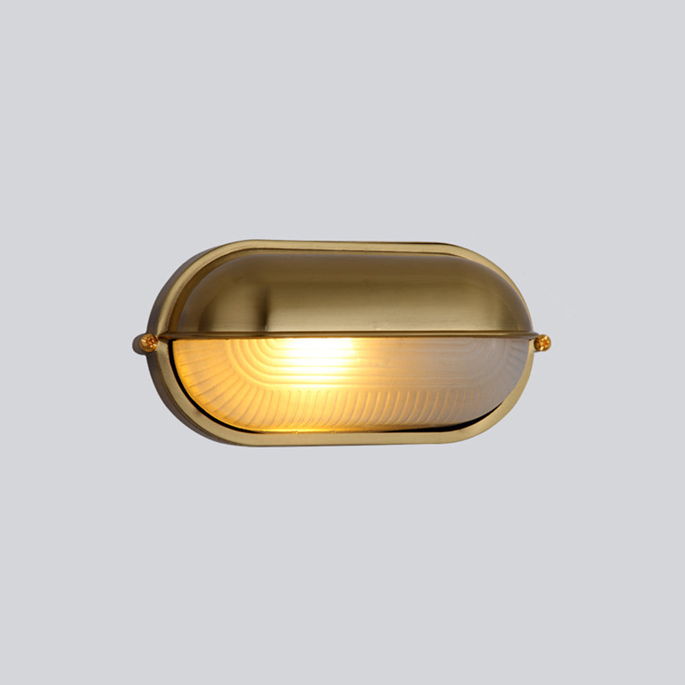 ModernGlow - Oval væglampe i industriel stil