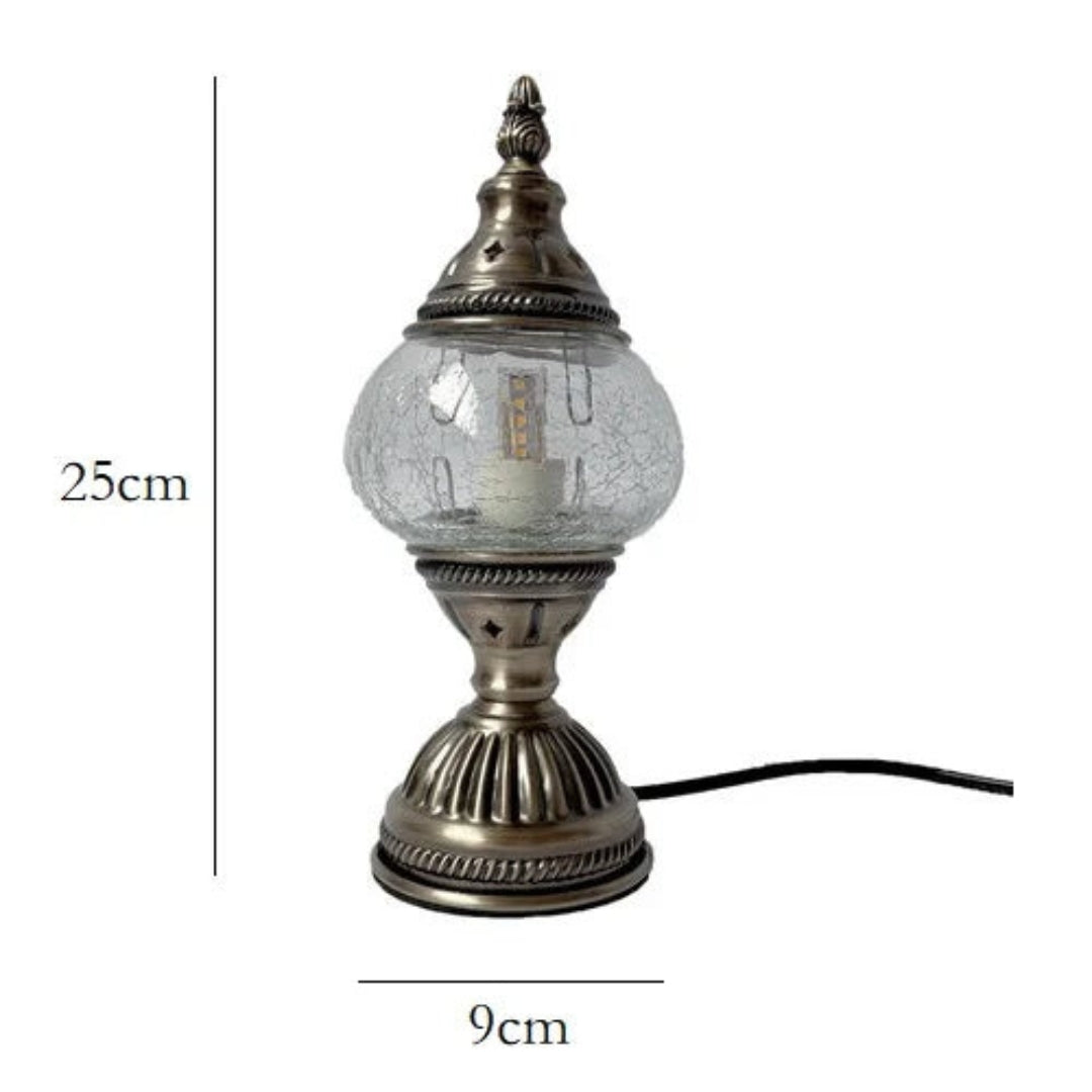 Mosaik Farverige Mønstre Bordlampe