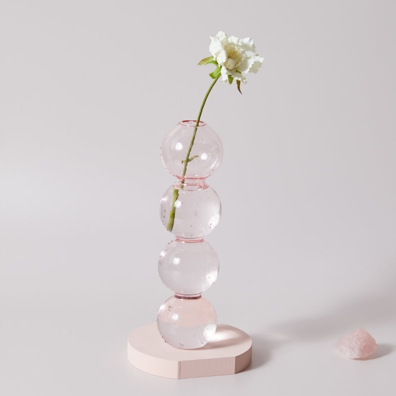 GlassAura -  Elegante håndlavede glaslysestager og vaser