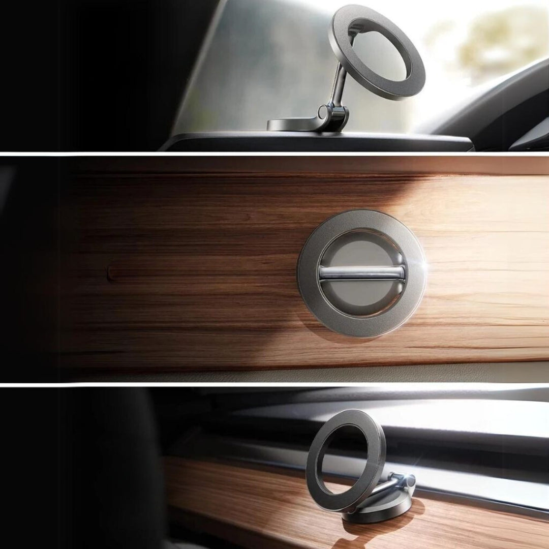 AutoGrip360 - 360° justerbar magnetisk telefonholder til biler