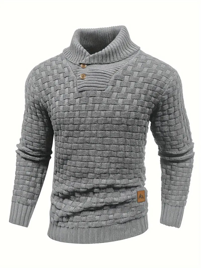 Kristian - Strikket trøje Blød, afslappet pullover