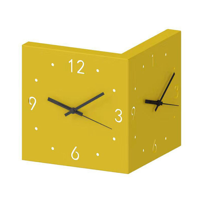 TimeEdge Moderne Dobbelt Facade Hjørneur med LED-belysning