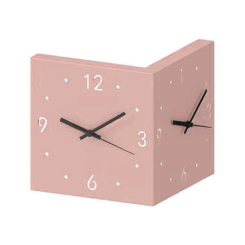 TimeEdge Moderne Dobbelt Facade Hjørneur med LED-belysning