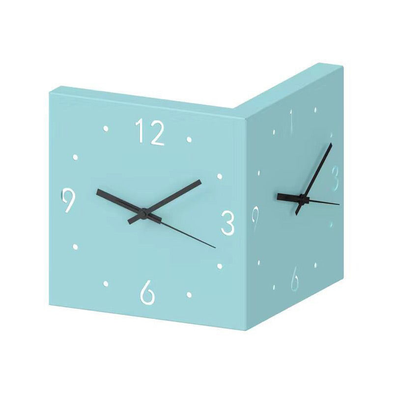 TimeEdge Moderne Dobbelt Facade Hjørneur med LED-belysning