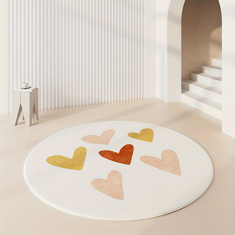 CozyCharm – Minimalistiske runde tæpper og legemåtter