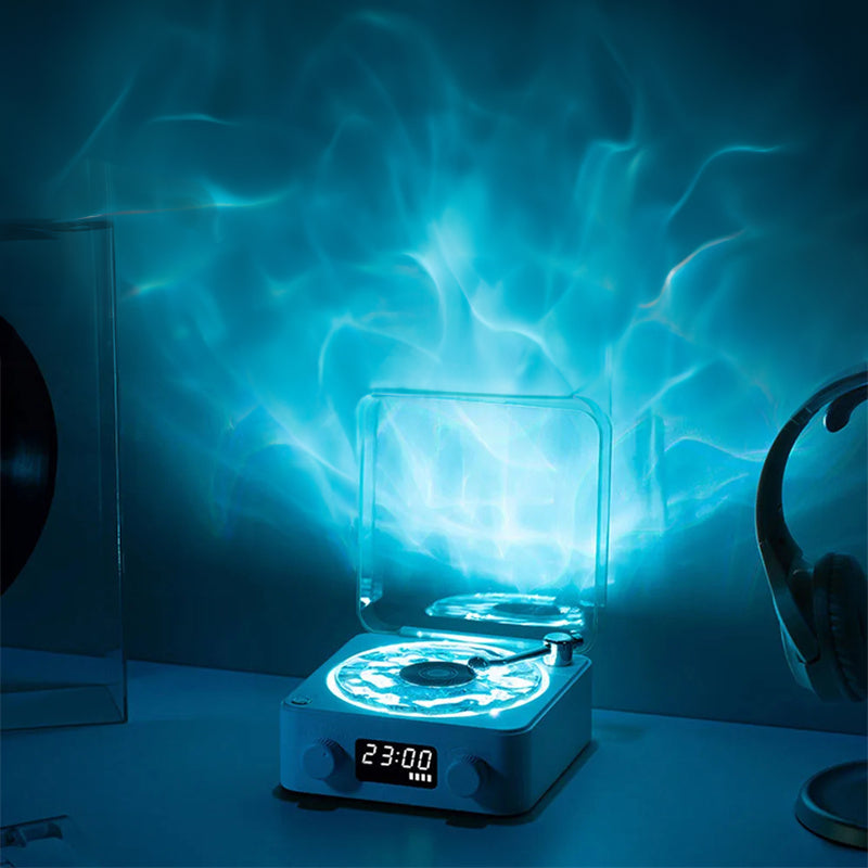 SoundGlow stilfuld højttaler med dynamisk lyd og LED-belysning