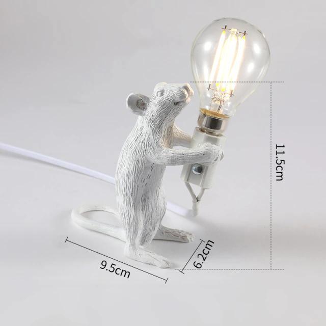 GlowNest - LED mus-formet dekorativ lampe