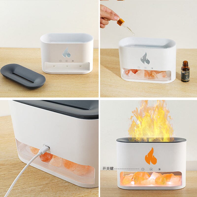Aroma flamme luftfugter