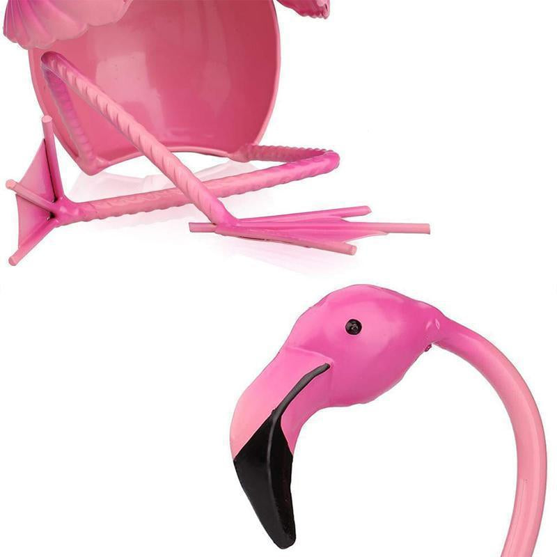 WineFlare Unik Flamingo Vinholder med Dekorative Detaljer