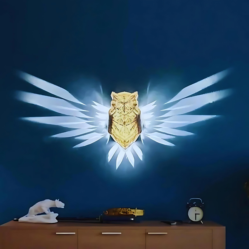 LumiFrame 3D LED Vægkunst – Unik og Fascinerende Belysning