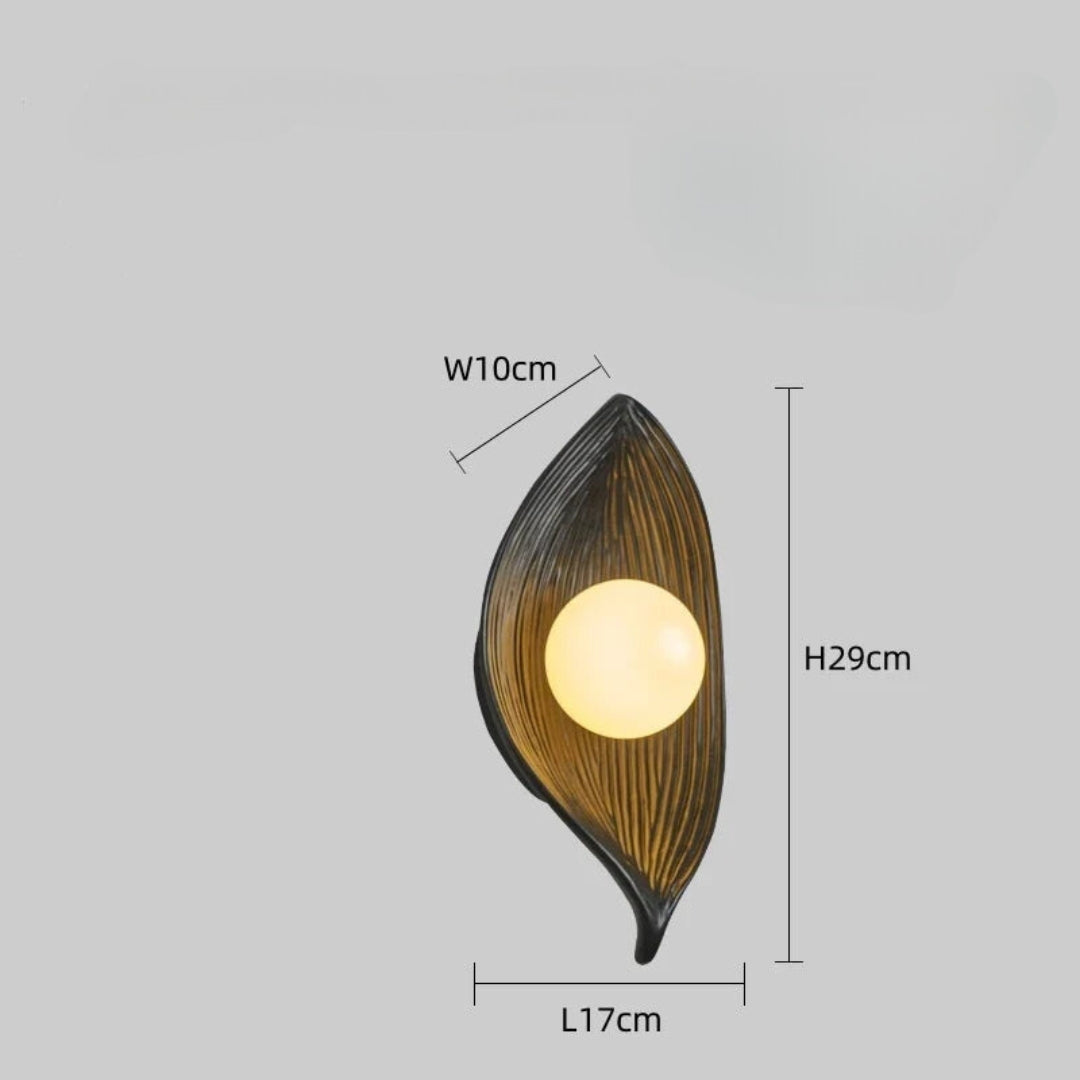 Glow organisk LED V-formet lampe