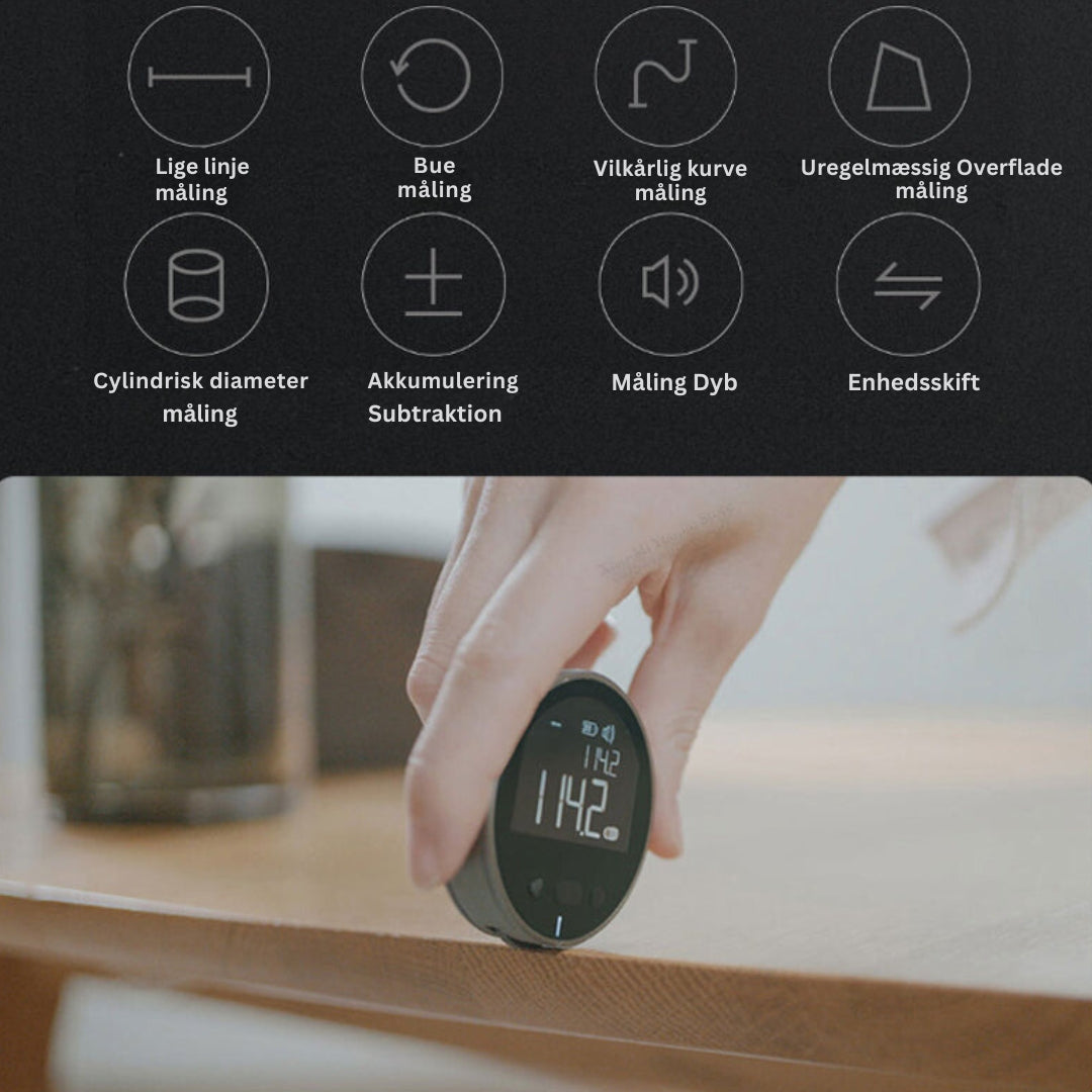 SmartMeasure - digitalt målebånd til præcise og ubesværede målinger