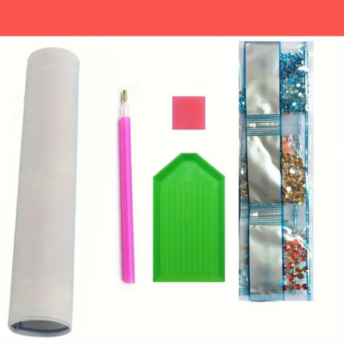 LumiOwl – Strålende Ugle Diamant Maleri Kit