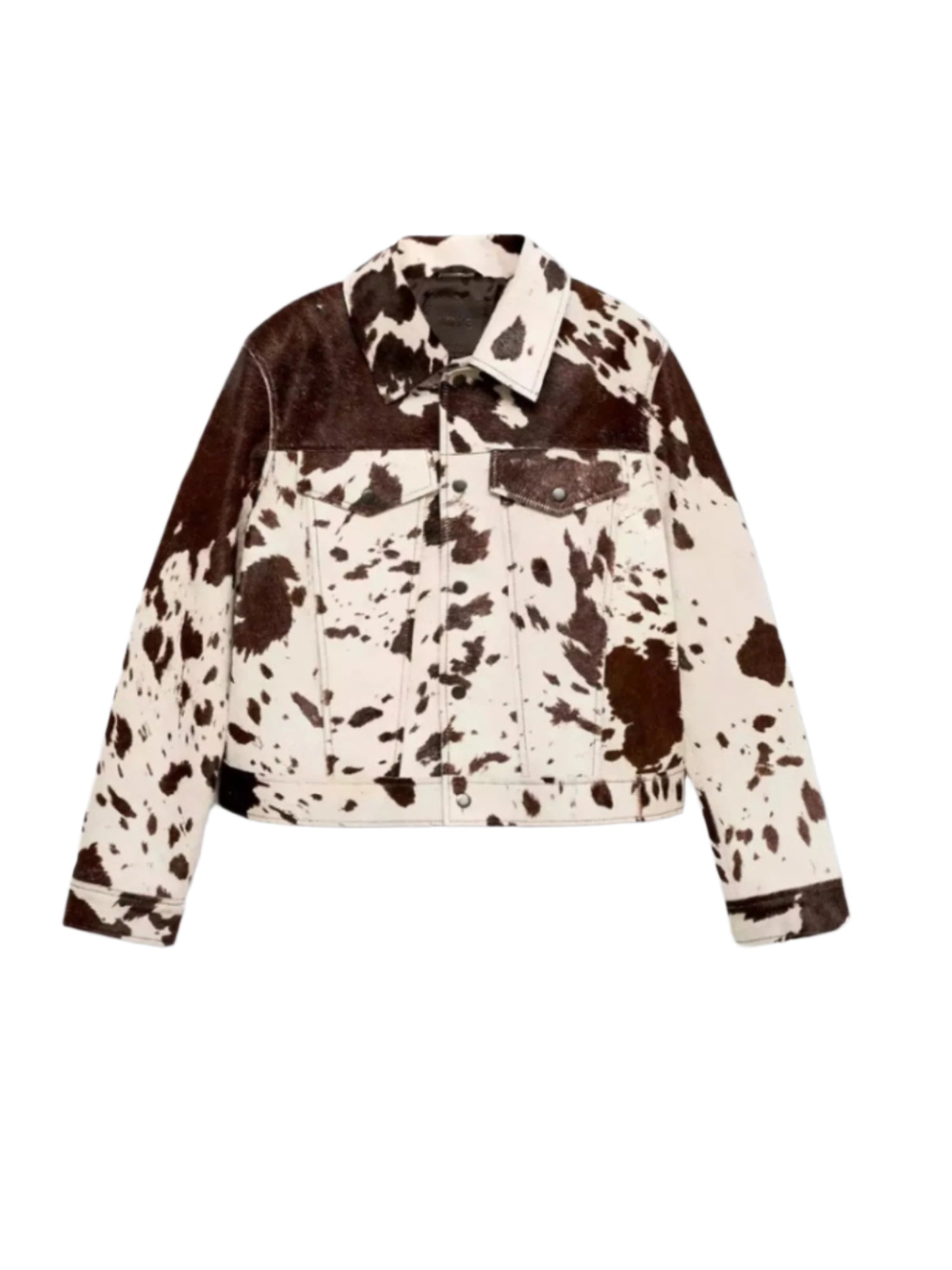 Eline RetroSnap – Jakke med Koprint og Vintage Charm
