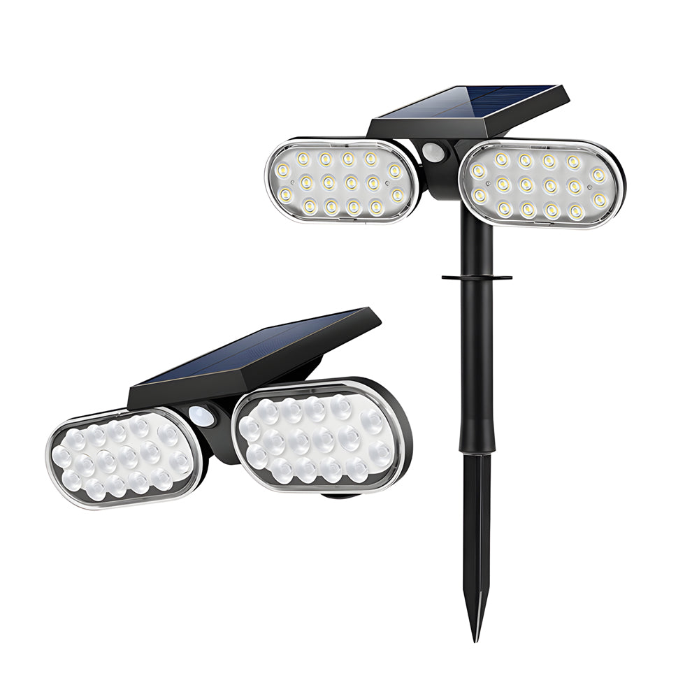 Luma moderne solcelle LED-spotlight