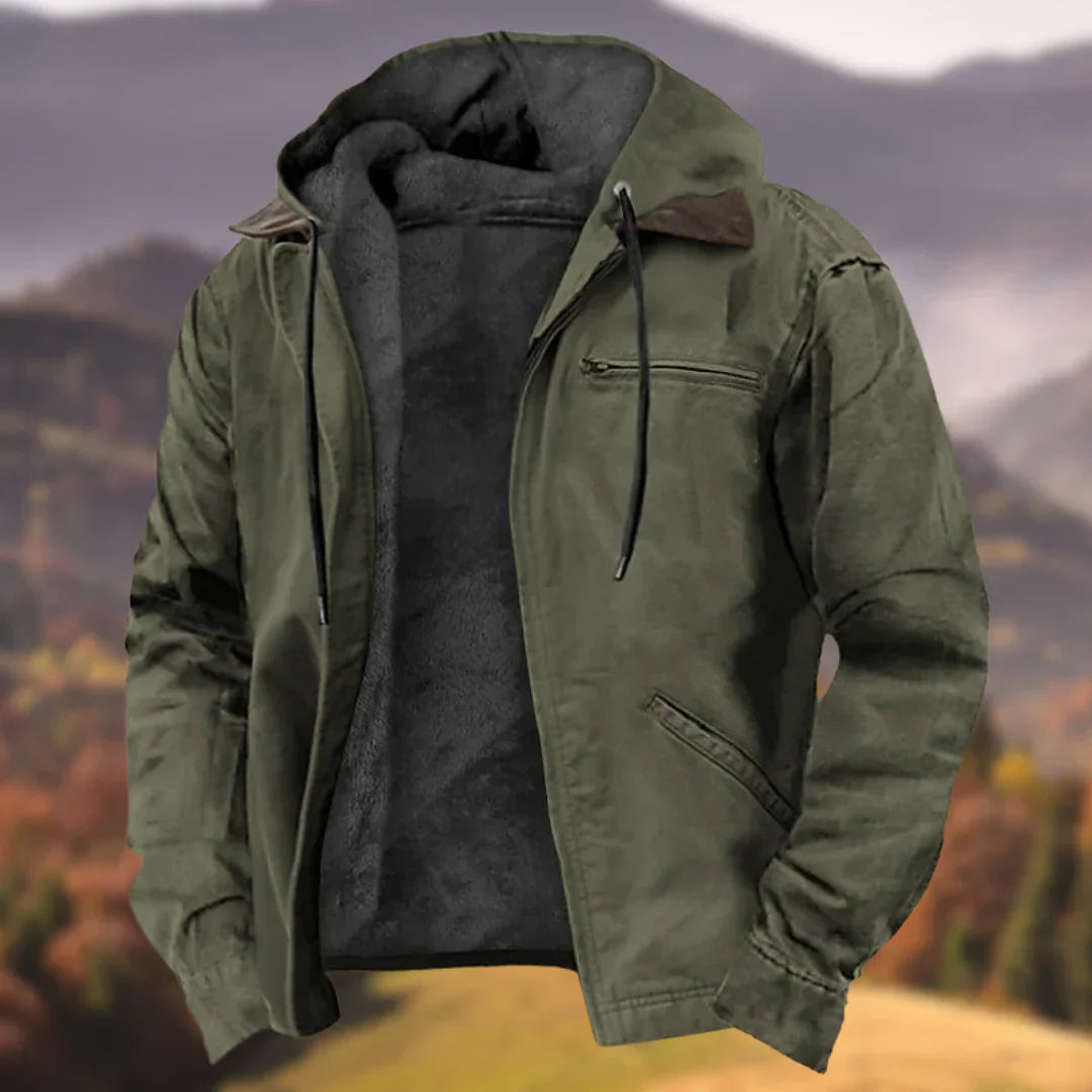 Luke - Highlander Fleece-foret hættejakke