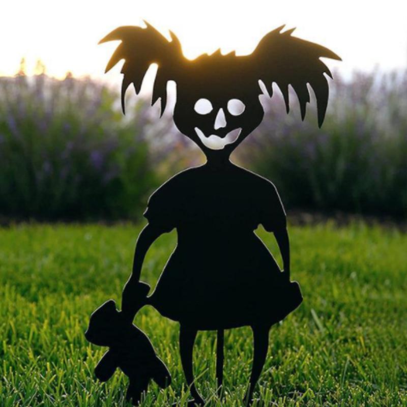 ScareSilhouette Uhyggelige Havedekorationer