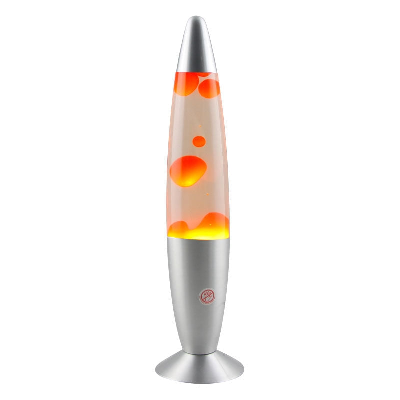 NovaGlow - Elegant Slank Lava Lampe med Farvet Voks