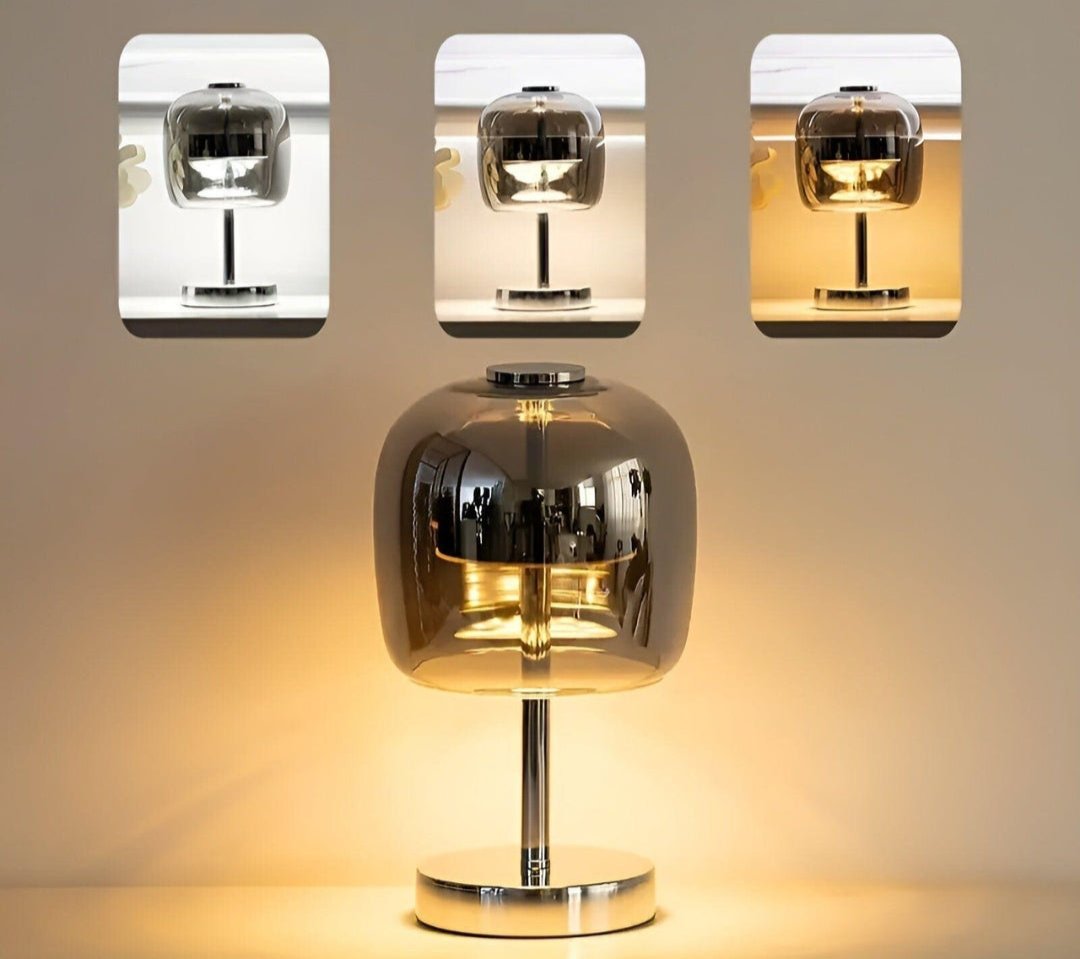 Portable - Elegant bordlampe i spejlglas