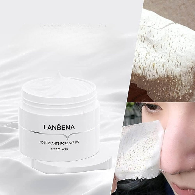 Lanbena - Dybdtrensende Næsestrimler til Fjernelse af Hudorme