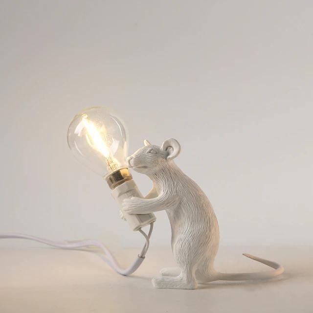 GlowNest - LED mus-formet dekorativ lampe