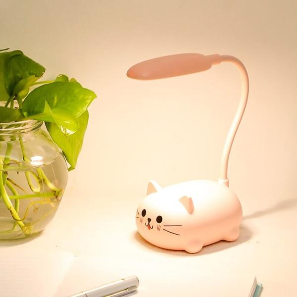 Glow genopladelig LED-lampe til katte