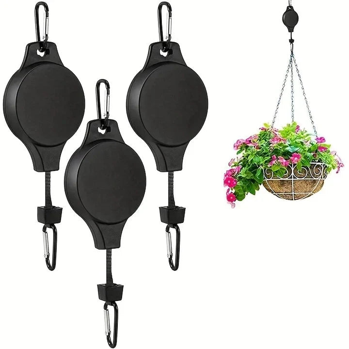 PlantLift - Justerbare hængekroge til planter og kurve