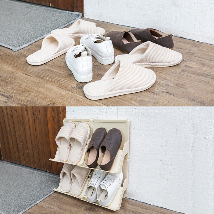 ShoeOrganizer - Minimalistisk pladsbesparende hjemmesko