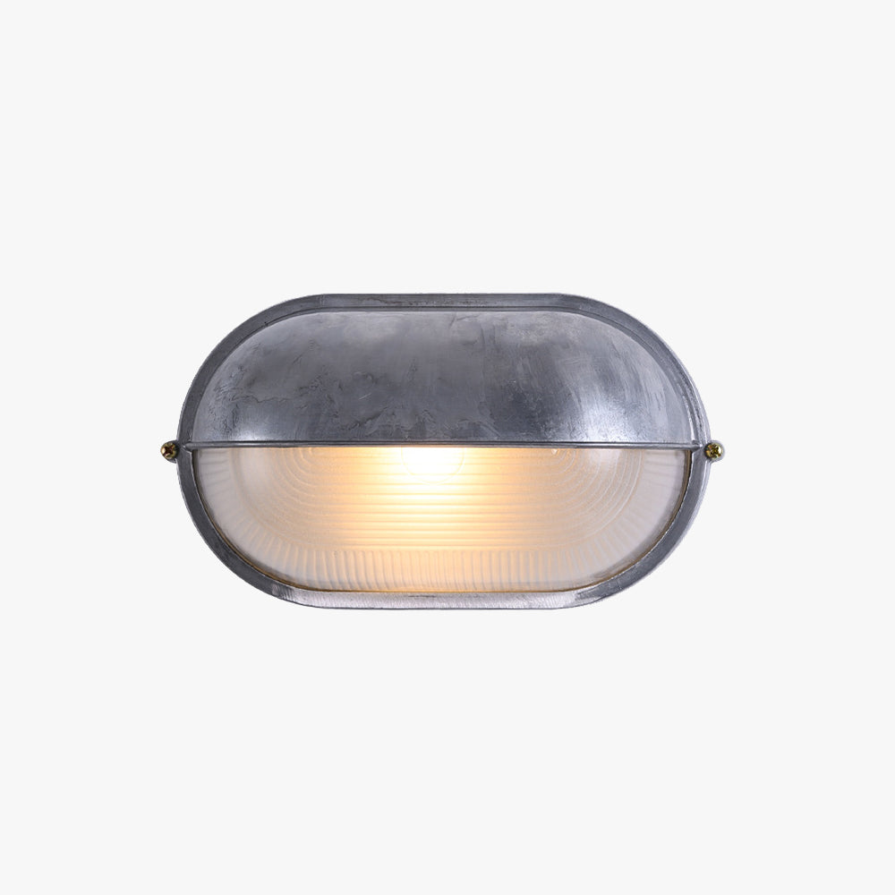 ModernGlow - Oval væglampe i industriel stil
