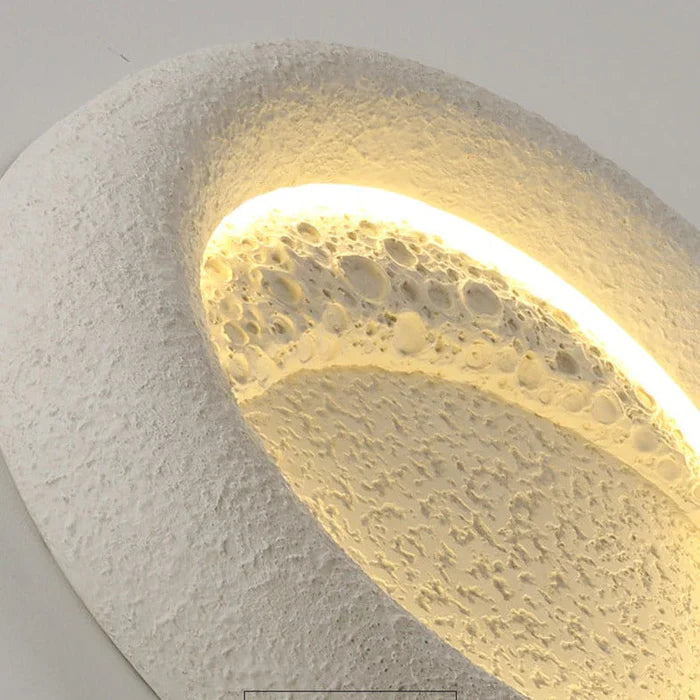 LunaGlow cirkulær væglampe - elegant og moderne design