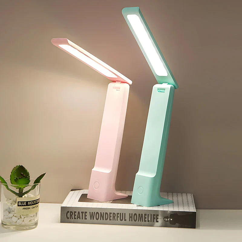 FlipGlow - Sammenfoldelig skrivebordslampe med justerbar lysstyrke