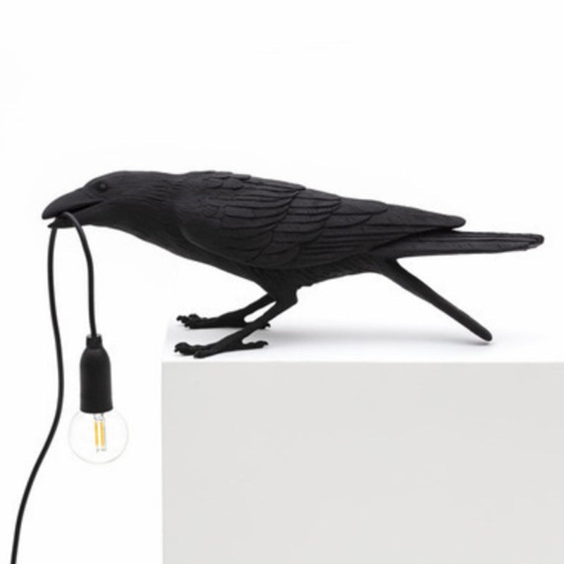 Luma - Dekorativ Bordlampe med Fugl