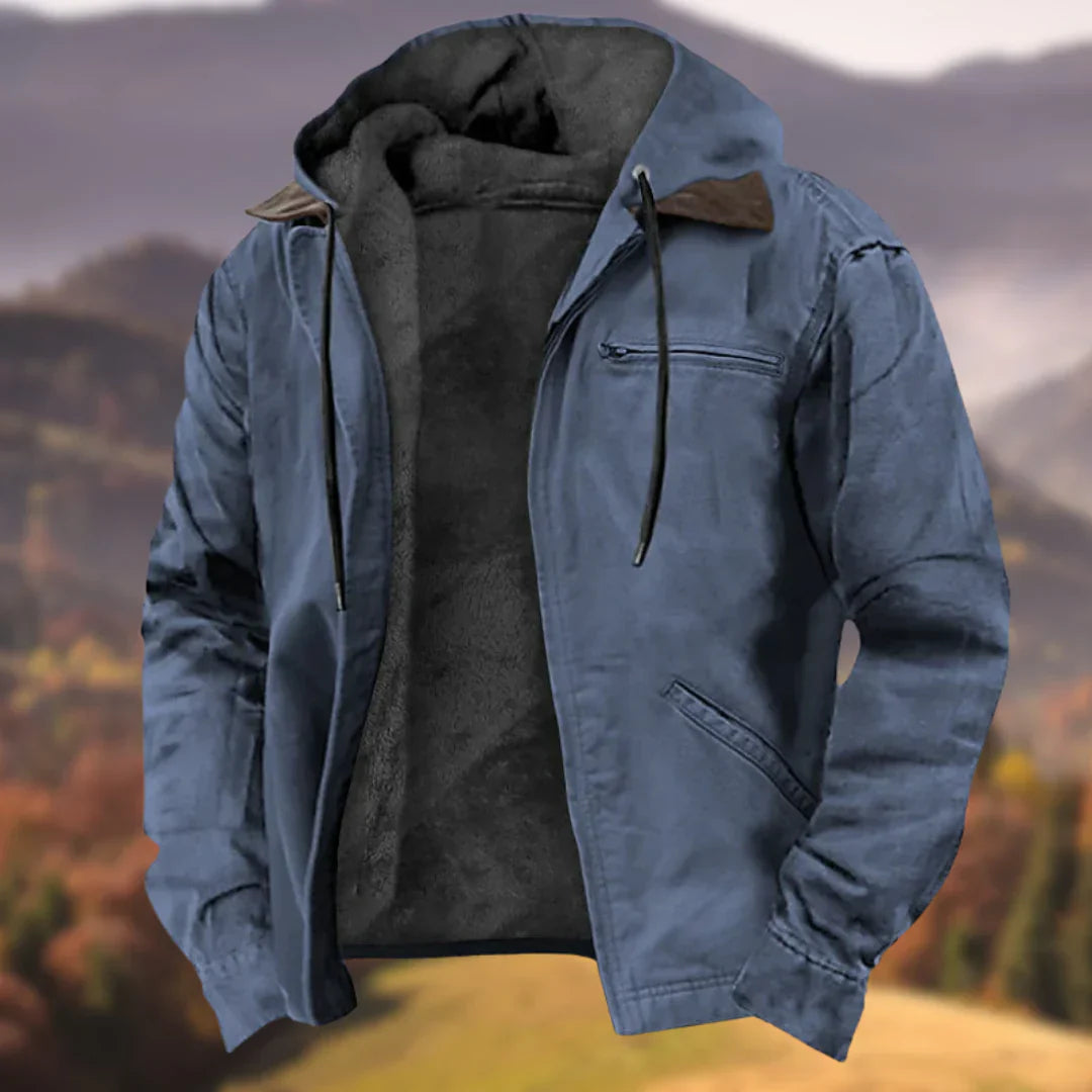Luke - Highlander Fleece-foret hættejakke