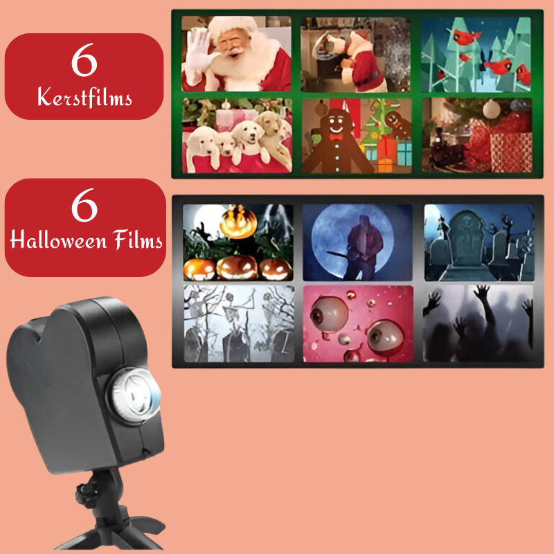PhantomGlow - Halloween-hologramprojektor