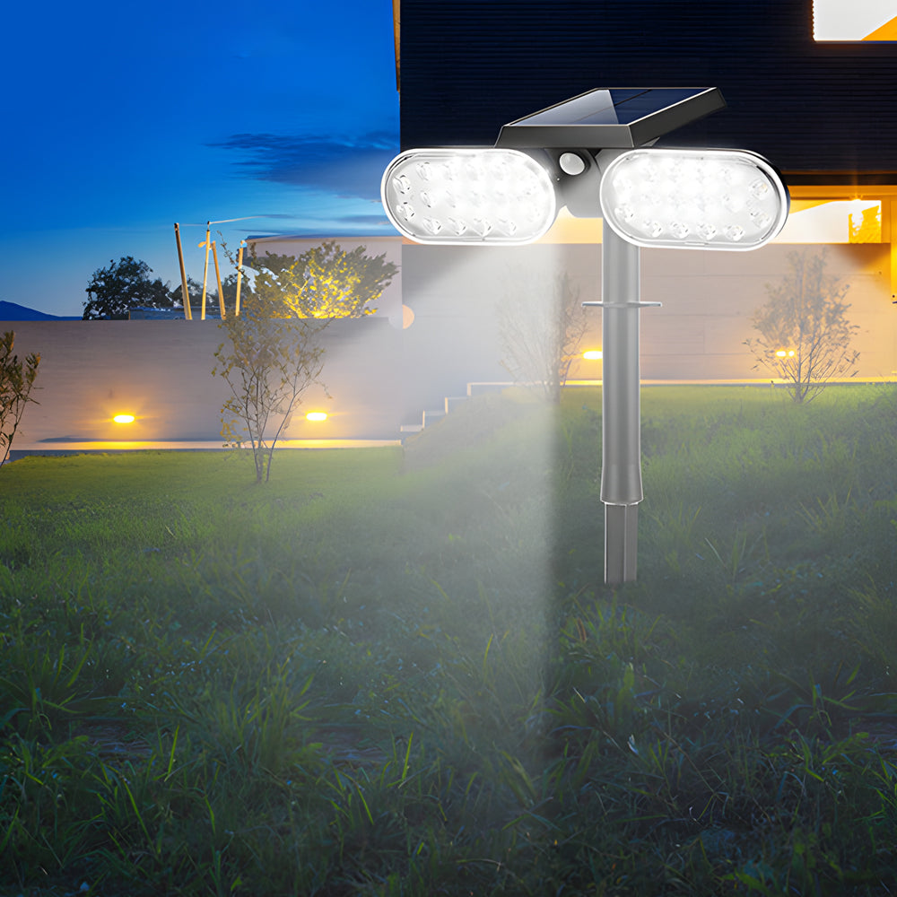 Luma moderne solcelle LED-spotlight