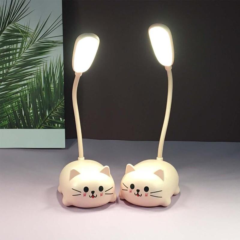 Glow genopladelig LED-lampe til katte