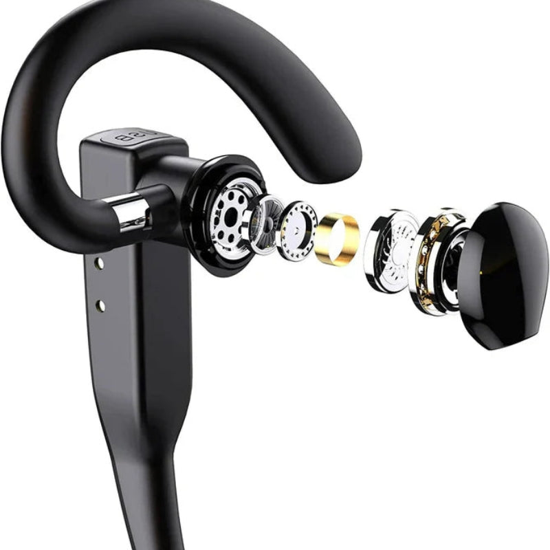 NovaTalk Trådløst Bluetooth Headset med Dobbelt Mikrofon